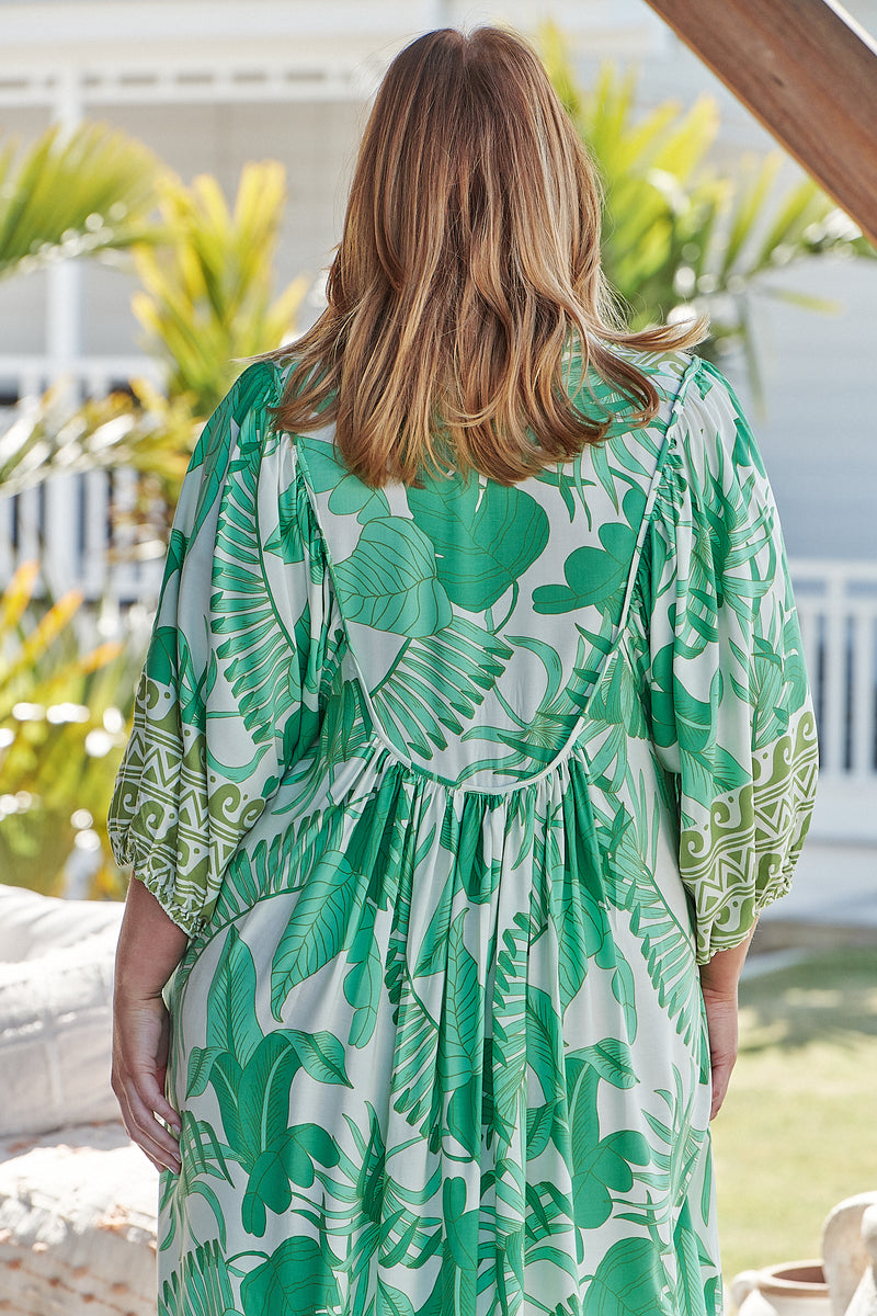 Boheme Midi Dress - Palmetto