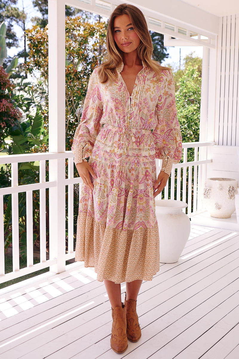 Serenade Midi Dress - Lily Vine
