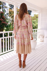 Serenade Midi Dress - Lily Vine