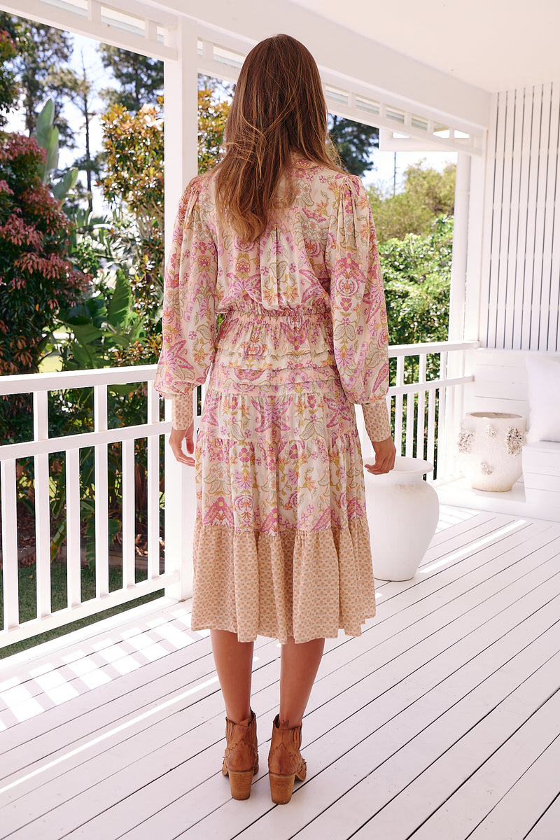 Serenade Midi Dress - Lily Vine
