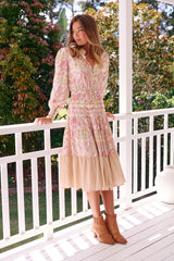 Serenade Midi Dress - Lily Vine