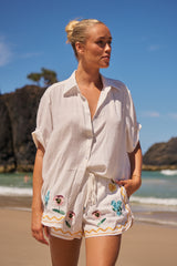 Cove Shirt - Etherea Embroidered
