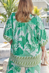 Gypsea Blouse -  Palmetto