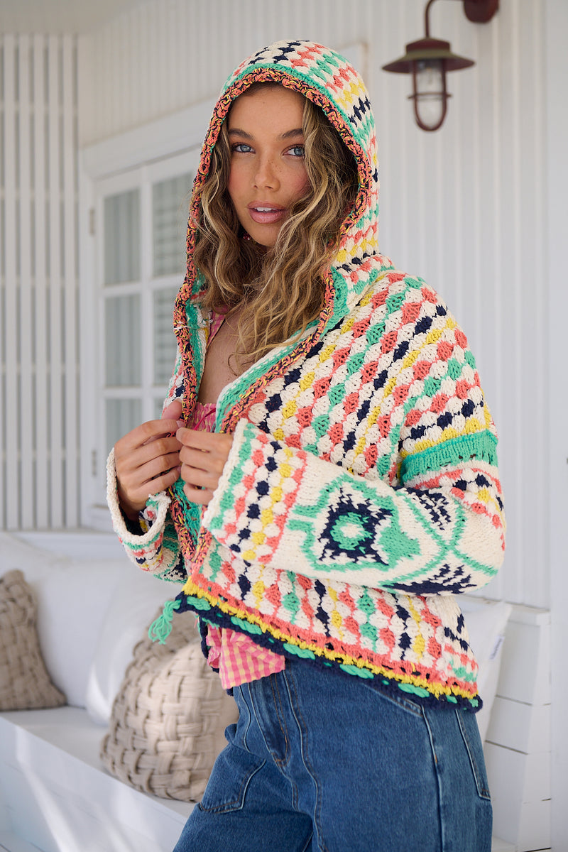 Cardigan Free Baja Hoodie Crochet Pattern Women's Crochet Hoodies