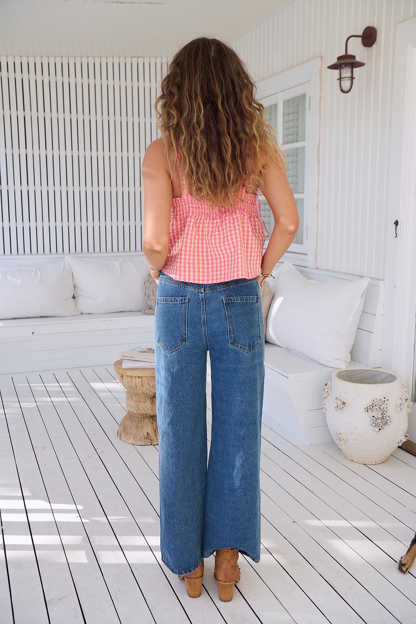 Water Lily Denim Pants ~ MOS the label – Arizonia Rose