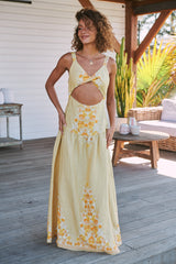 Bianca Maxi Dress - Daylilies