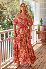 Claudette Maxi Dress -  Woodstock