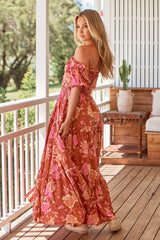 Claudette Maxi Dress -  Woodstock