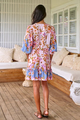 Nusa Mini Dress - French Rose