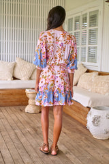 Nusa Mini Dress - French Rose