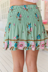 Becca Mini Skirt - Maribel