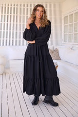 Teresa Maxi Dress - Onyx