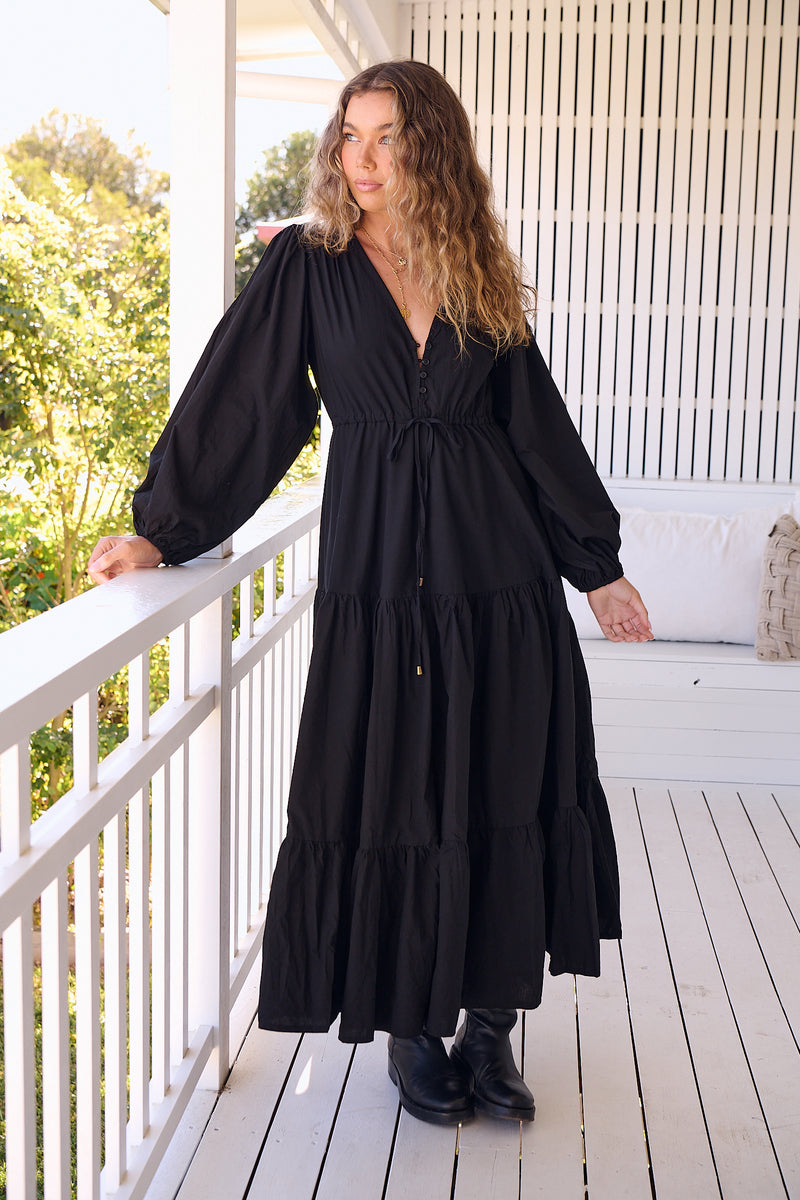 Teresa Maxi Dress - Onyx
