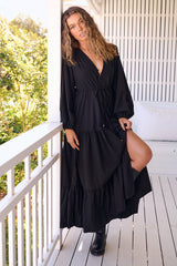 Teresa Maxi Dress - Onyx