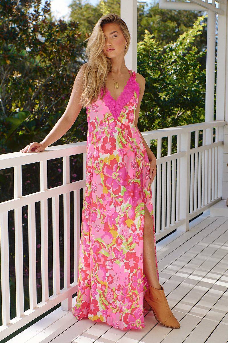 All A Bloom Maxi Dress ~ Free People Arizonia Rose All A Bloom Maxi Dress ~ Free People Arizonia Rose