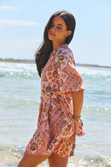 Inka Mini Dress - Tahitian