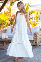 Lou Maxi Dress White -  Palmetto