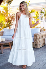 Lou Maxi Dress White -  Palmetto