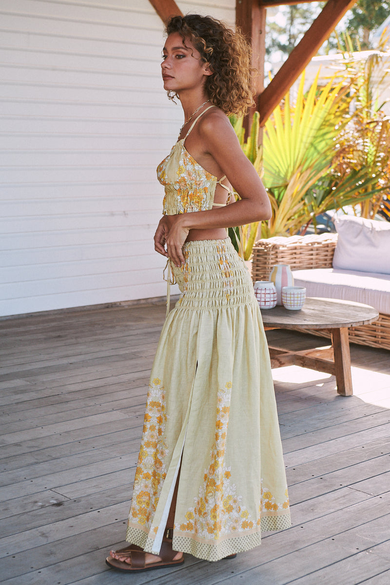 Aurelia Skirt - Daylilies