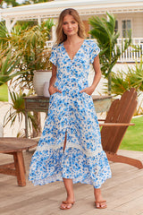 Carmen Maxi - Blue Prairie