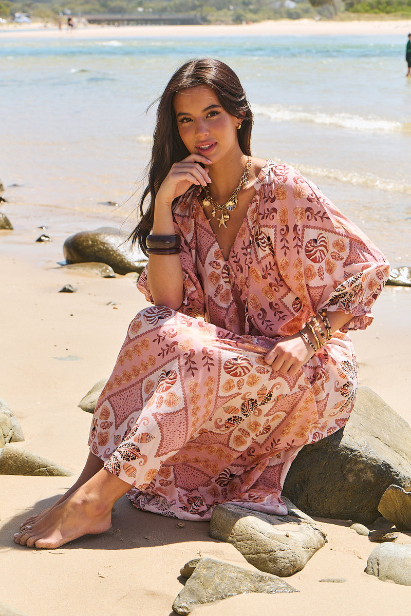 Bree Maxi Dress - Tahitian
