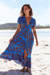 Tabitha Maxi Dress - Desert to Sea