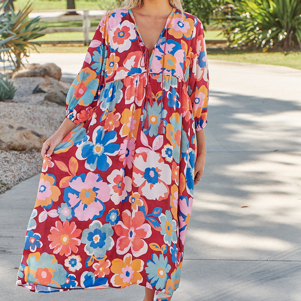 Penny Midi Dress - Valli – Arizonia Rose