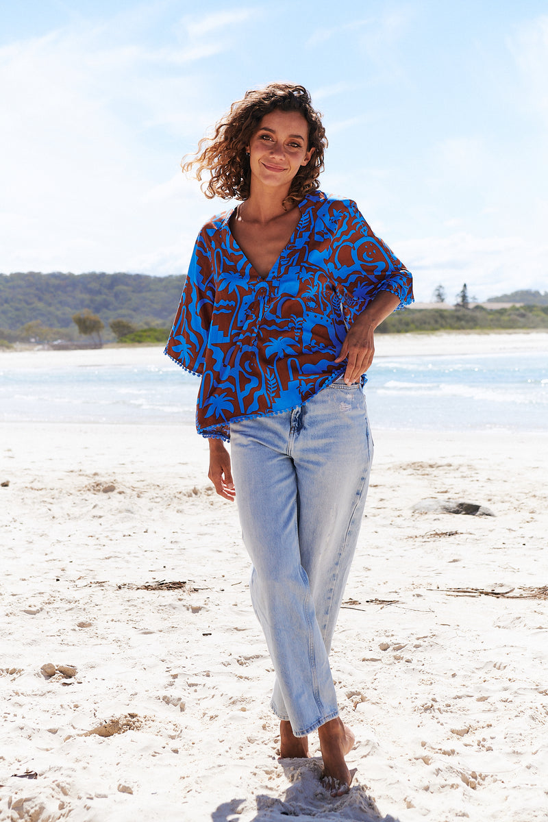 Gabriella Top - Desert to Sea