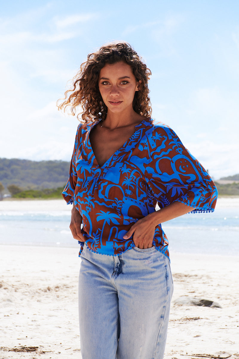 Gabriella Top - Desert to Sea