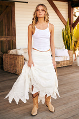 Three day weekend Tank- White - Free People