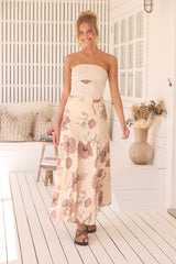 Khloe Maxi Skirt - April