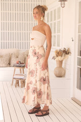 Khloe Maxi Skirt - April