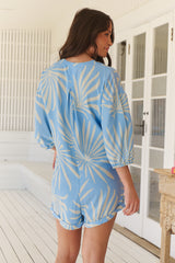 Tallow Playsuit - Floating Palms