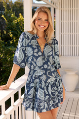 Marice Mini Dress - Bordeaux