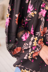 Eliza Blouse -  Monarch Bloom