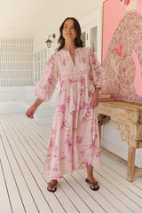Meadow Maxi Dress-  Blushing Fields