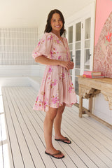 Tracey Dress - Blushing Fields