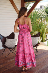 Avila Dress - Raspberry Romance