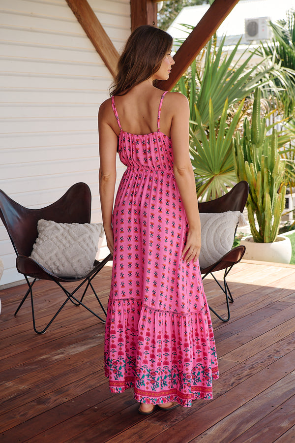 Avila Dress - Raspberry Romance