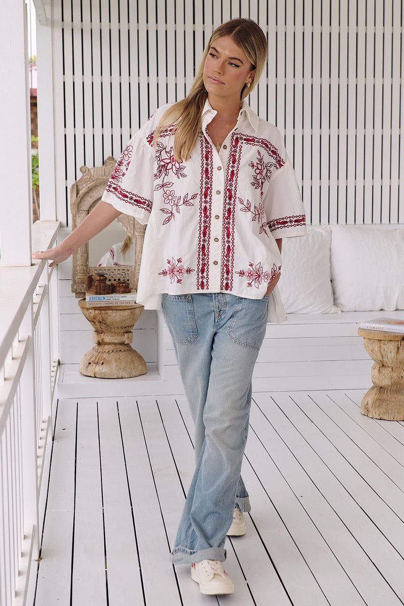 Spring Refresh Vacation Shirt ~ Free People