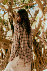 Nashville FLANNEL SHIRT — STONE