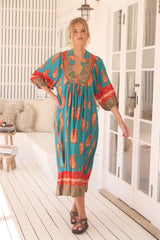 Boheme Midi Dress -  Melody