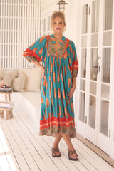 Boheme Midi Dress -  Melody