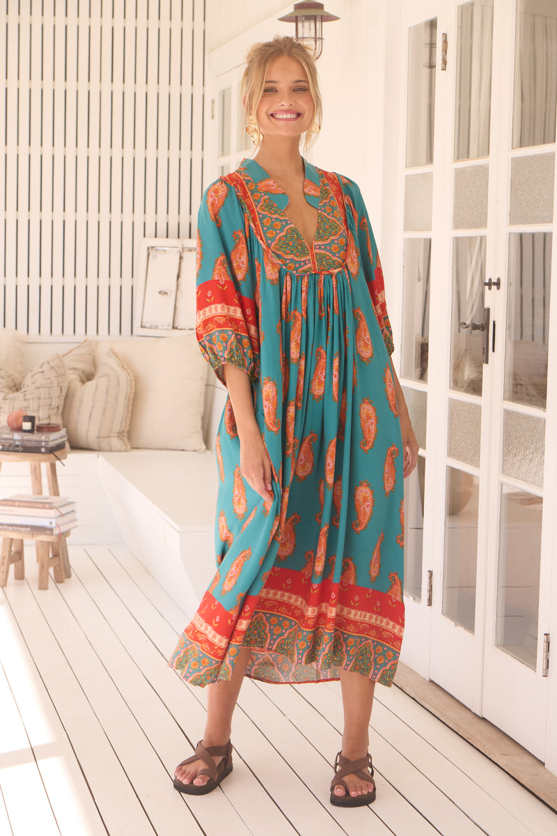 Boheme Midi Dress -  Melody