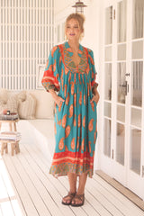 Boheme Midi Dress -  Melody