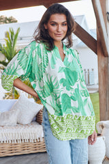 Gypsea Blouse -  Palmetto