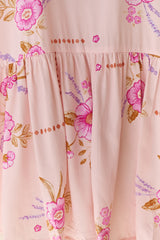 Chloe Top - Blushing Fields