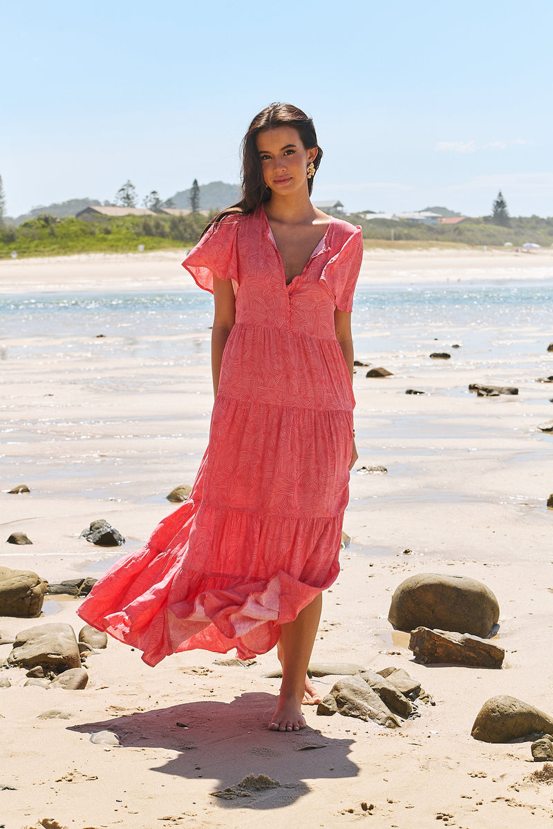Valentine Maxi Dress -  Little Bow