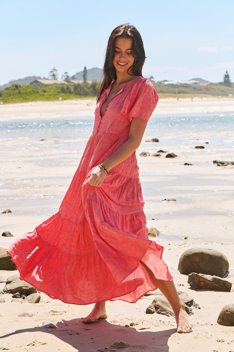 Valentine Maxi Dress -  Little Bow