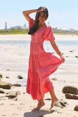 Valentine Maxi Dress -  Little Bow